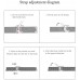 3Chome Metal Strap Compatible with Xiaomi Mi Band 6 / Mi Band 5/ Mi Band 4 / Mi Band 3, Smart Watch Wristbands Replacement Accessories 3Chome Metal Strap Compatible with Xiaomi Mi Band 6 / Mi Band 5/ Mi Band 4 / Mi Band 3, Smart Watch Wristbands Replacement Accessories